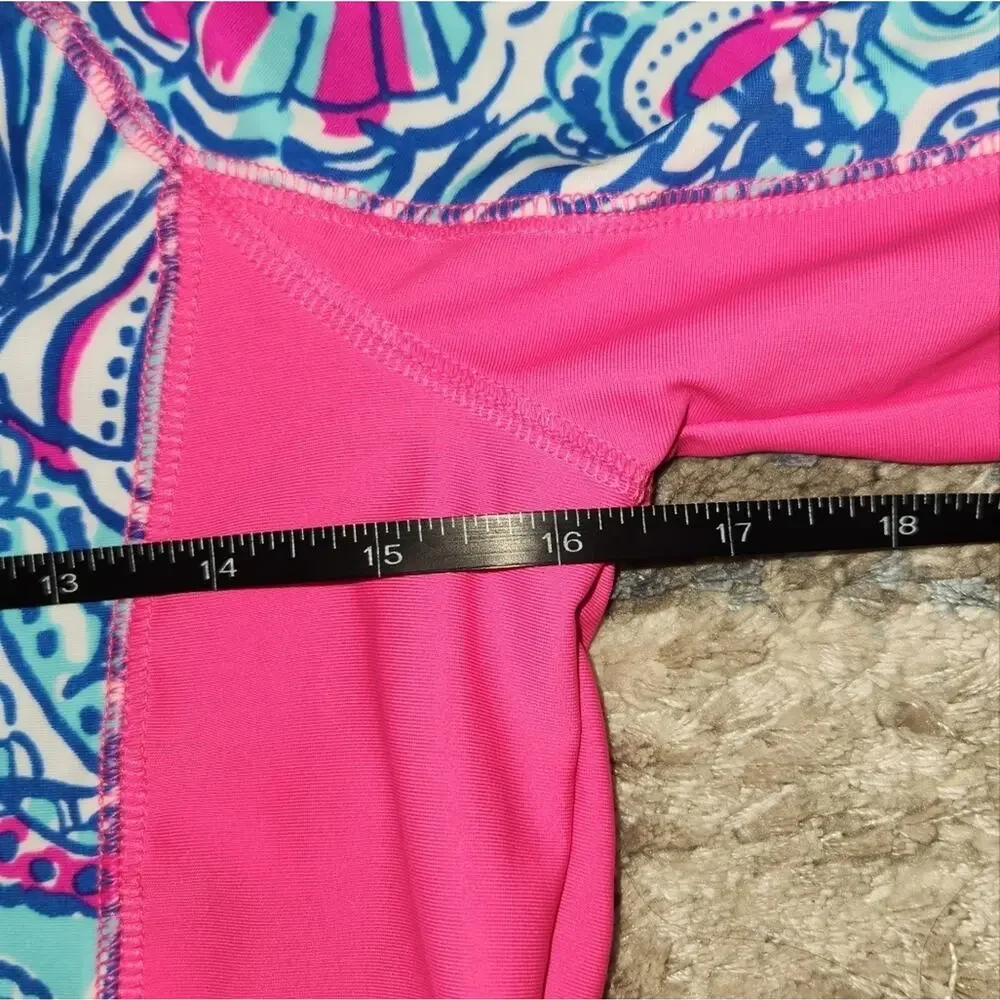 Lilly Pulitzer Swim Short Sleeve Top || Girls XL EUC